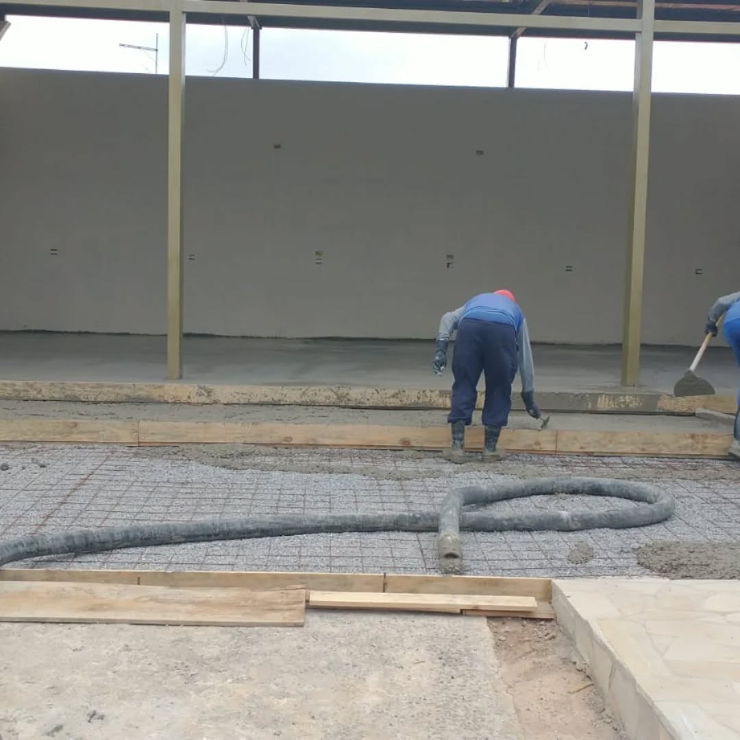 Lançamento de concreto